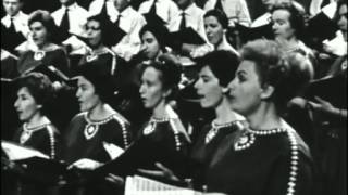 Israeli choir Rinat of Tel Aviv – Sephardic melody (live in France, 1960)