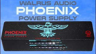 Video thumbnail for Walrus Audio Phoenix Power Supply Pedal PSU Unboxing by Isurus