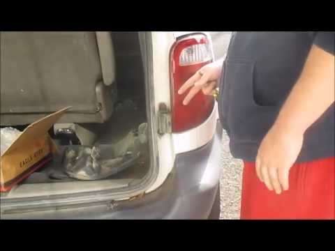 Dodge Caravan Taillight Assembly Replacement