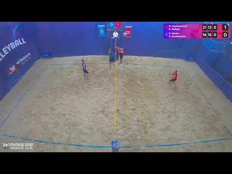 02:15 M. Zapliusvichka / R. Melnyk - D. Kliuiev / K. Borshchenko 24.08.2022|Winners Beach Volleyball