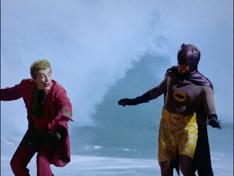 Batman vs. Joker Surfing Competition