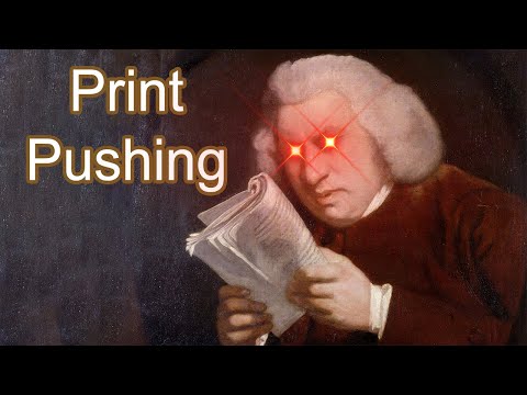 Should you practice Print Pushing? (endmyopia)
