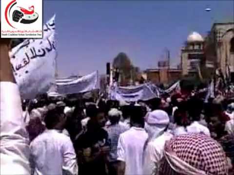 مظاهرة في مدينة البوكمال في ريف دير الزور في جمعة "صالح العلي"