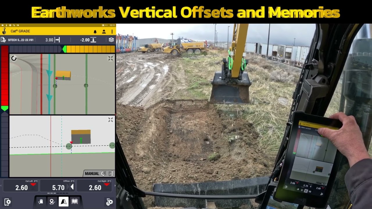 Vertical Offsets Setting Memory Offsets