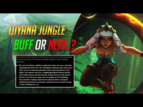 Qiyana Jungle... But every E+Q combo misses because riot balance team 😒