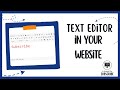 How To Add CKEditor To Your Webpage A Step By Step Guide