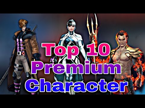 TOP 10 PREMIUM CHARACTER RANK!! 2022 - MARVEL FUTURE FIGHT