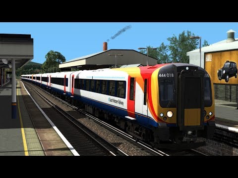 TS2019 - Portsmouth Harbour - London Waterloo - Class 444
