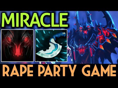 Miracle- Dota 2 [Shadow Fiend] Top 2 Rank EU | Rape Party Game