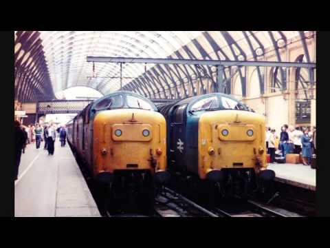 Deltics at Kings Cross 1980/81 ( Slideshow )