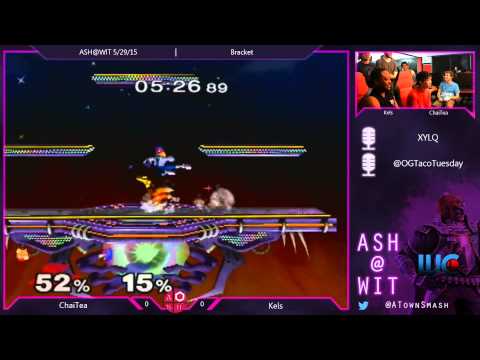 Melee Bracket ASH@WIT 5/29/15 - ChaiTea (Fox) vs Kels (Falco, Marth)