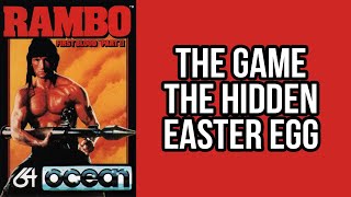 RAMBO FIRST BLOOD II (EASTER EGG) Commodore 64 Game Review