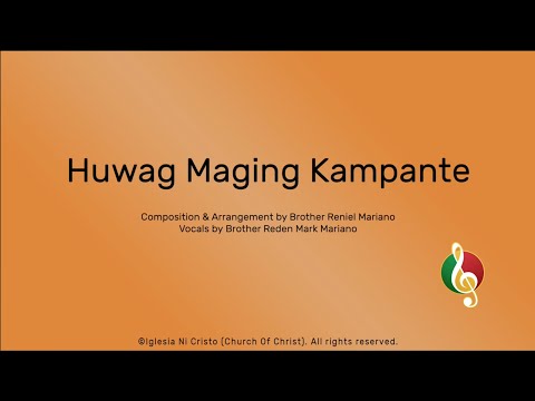 Huwag Maging Kampante