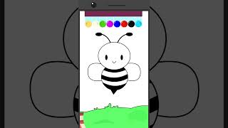 Download lagu 1  Animasi Game Mewarnai Lebah mp3