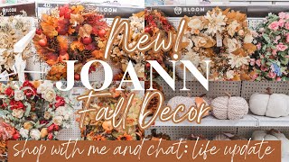 JOANN FALL DECOR 2023 SHOP WITH ME FIRST IMPRESSION | COME SHOP WITH ME AT JOANNS FOR THE FIRST TIME