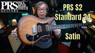 Video thumbnail for PRS S2 Standard 24 Satin in  McCarty Tobacco Sunburst by Jon is just TOO LouD!!