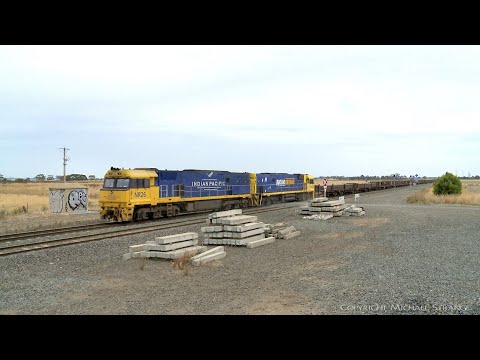 3XM4 Pacific National Steel Train (16/2/2022) - PoathTV Australian Railways