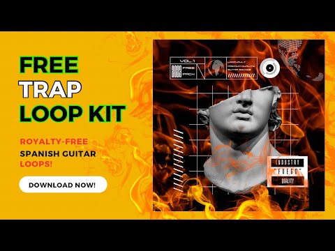 [10+] [FREE] Spanish Trap Guitar loop kit "FUEGO" - Dark melodic guitar sample pack