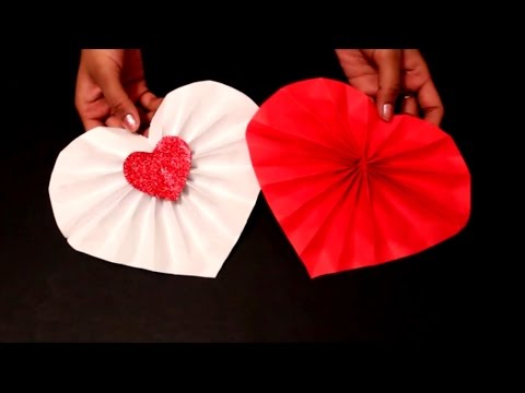 Easy DIY Valentine Decorations That Use Paper Hearts