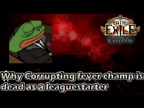 Path of exile [3.25] - Ruetoo explains why CF champion is not a thing anymore