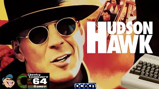 HUDSON HAWK – Commodore 64 (1991) | Movie Tie-In Heist Platformer from Ocean