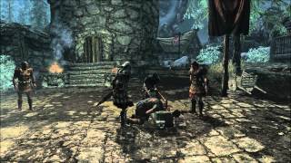 Let's Play Skyrim (Blind), Part 1: A Dragon! AAAIIIEEE!