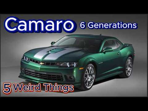 Thumbnail for 6 Generations of Camaro (Muscle Car/Vintage Car/Classic Car) by Special edition, Fuel efficiency, Ford Mustang, Ford Mustang I, WiLL, Car, Muscle car