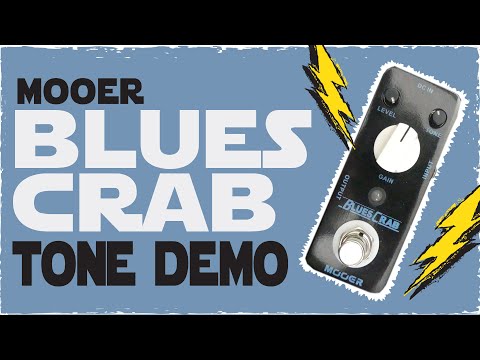 Dr. Madtone - MOOER - BluesCrab (Low Gain Overdrive) [Marshall Blues Breaker Clone]