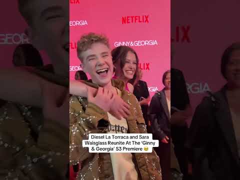 Ginny and Georgia Cast Reuniting #ginnyandgeorgia #celebrity #entertainmentnews #ginnyandmarcus