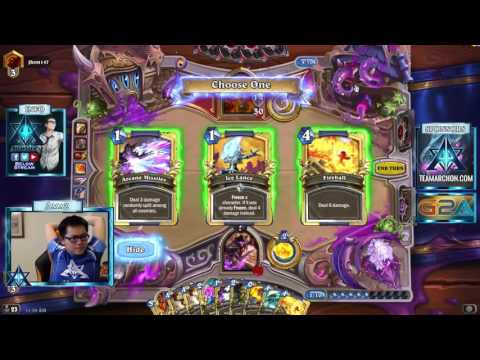 Hearthstone Amaz Playing Ranked Yogg Saron Mage