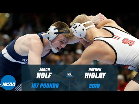 Jason Nolf vs. Hayden Hidlay: 2018 NCAA title (157 lbs.)