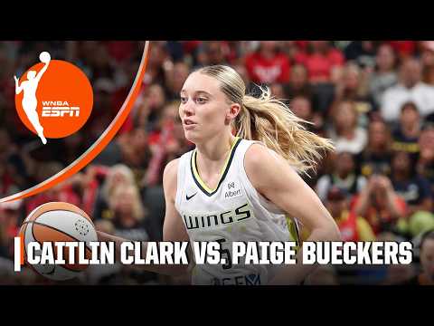 Paige Bueckers vs. Caitlin Clark HIGHLIGHTS 🔥 | WNBA on ESPN