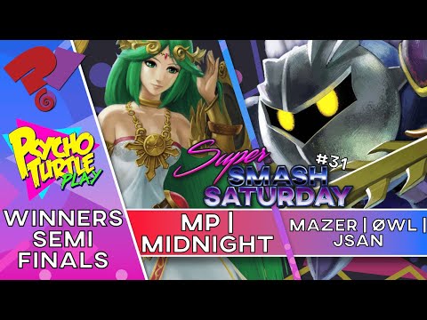 Super Smash Saturday #31 - MP | Midnight vs Mazer/ØWL | Jsan / Winners Semis
