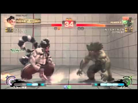 USFIV - Hameo (E.Honda) vs. NISHIKIN (Blanka) *Apr 27, 2014