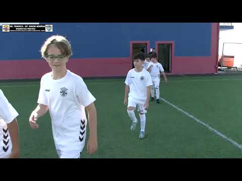 16-10-22  SD. TENISCA-CF.  UNION BREÑAS-MOMENTOS PREVIOS-T.  ALEVIN CARLOS ALFREDO CONCEPCION, FREDY