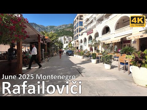 Rafailovići🌴Budva🌞Montenegro🇲🇪2025🚶🏻‍♂️Walking tour📷4K60