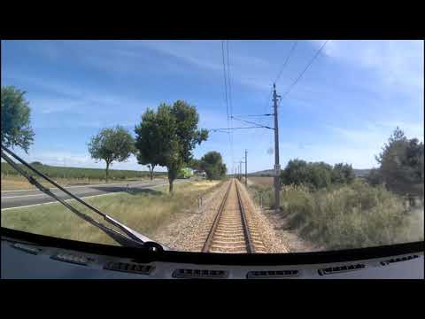 Cab Ride Engine Driver´s Eye Führerstandsmitfahrt im REX von Wulkaprodersdorf nach Parndorf Ort