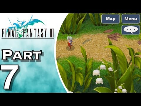 Let's Play Final Fantasy III iOS (Gameplay + Walkthrough) Part 7 - Tozus
