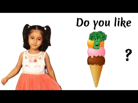 Do You Like Broccoli Ice Cream? | Kids Shravya Show