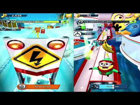 Despicable Me Minion Rush! Android Reverse Gameplay - Daily Challenge, Episode 734