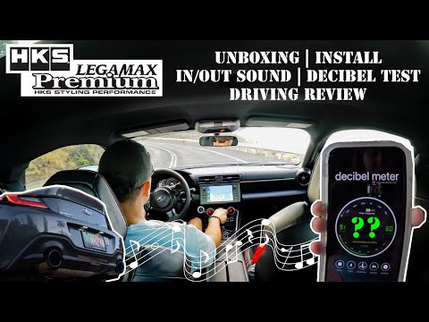 2022+ BRZ GR86 HKS Legamax Premium Axleback Exhaust Unboxing & Review + Install