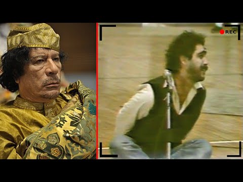 The day Gaddafi executed a man on a basketball court
