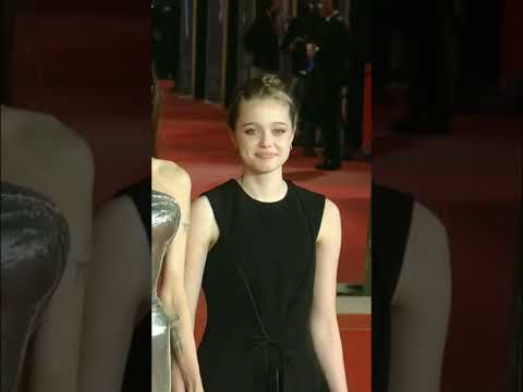Angelina Jolie and Brad Pitt’s biological daughter 😍 #shorts