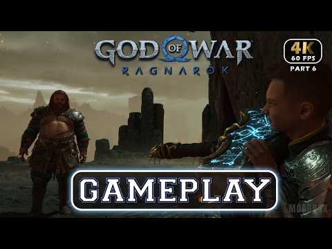 God of War Ragnarok Part 6 Fight With Thor Gameplay Walkthrough PC FULL GAME 4K 60FPS No Commentary