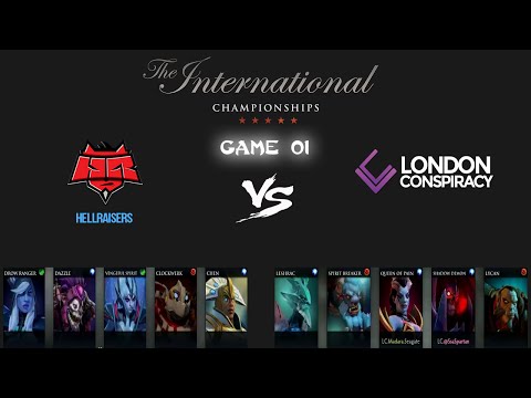 Hellraisers vs London Conspiracy |The International Qualifiers 2015| HR vs LC #01 [Highlights]