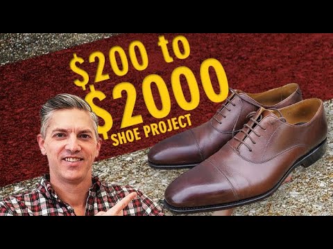 $200 Shoes Transformed Into $2000 Shoes (Meermin)