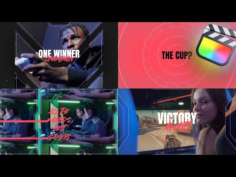 Gaming Modular Template for Final Cut Pro — MotionVFX