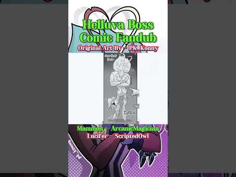 #HelluvaBoss #HazbinHotel #Comic #Fandub #Sin #ozzie #fizz #asmodeus #mammon #lucifer #vivziepop