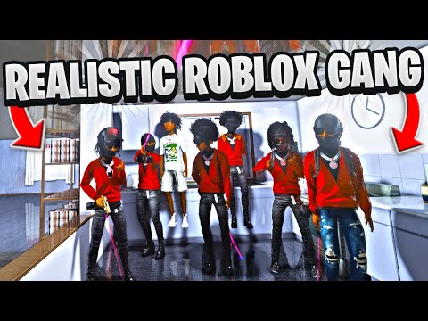 I JOINED THE BIGGEST GANG IN THIS ULTRA REALISTIC ROBLOX HOOD GAME!