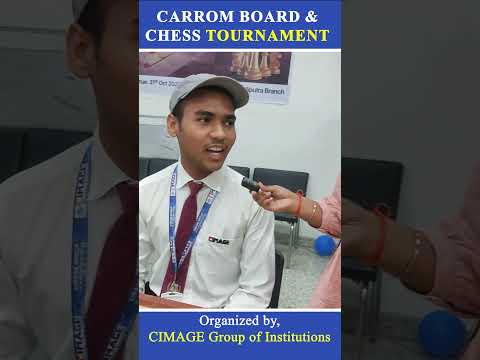 Carrom Board & Chess Tournament | Organized by, CIMAGE Group of Institutions #education  #cimage